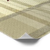 Poster Fleurs de cerisiers Vous Êtes Belle (Coin)