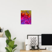 Poster Fleurs de Chakra (Bureau à domicile)