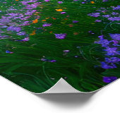 Poster Fleurs de charme dans la palette de la nature (Coin)