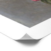 Poster Fleurs de colibri et de pomme Martin J. Heade (Coin)