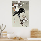 Poster Fleurs de corneille et de cerise par Ohara Koson (Cuisine)