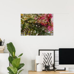 Poster Fleurs de glace,