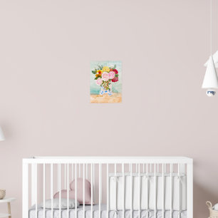 Poster Fleurs de grand-mère