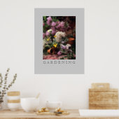 Poster Fleurs de jardin (Cuisine)