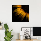 Poster Fleurs de jardin 28 tournesol (Bureau à domicile)