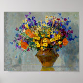 Poster Fleurs de Konstantin Gorbatov (Devant)