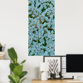 Poster Fleurs de la Reine Anne (Bureau à domicile)