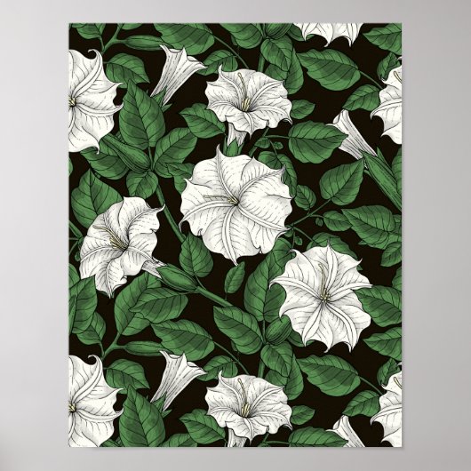 Poster Fleurs de lune 2 (Devant)