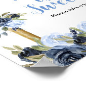 Poster Fleurs de marine Bientôt emportée L'amour est doux (Coin)