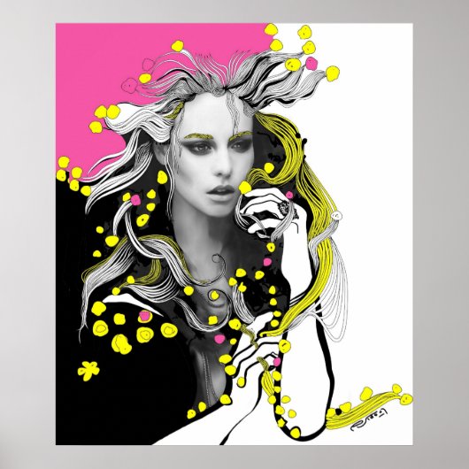 Poster Fleurs de mon esprit (Devant)