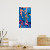 Poster Fleurs de Nasturtium dans l'Atelier, Matisse (Cuisine)