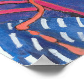 Poster Fleurs de Nasturtium dans l'Atelier, Matisse (Coin)