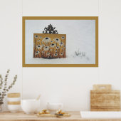 Poster Fleurs de neige (Cuisine)