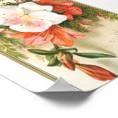 Poster Fleurs de Noël (Coin)