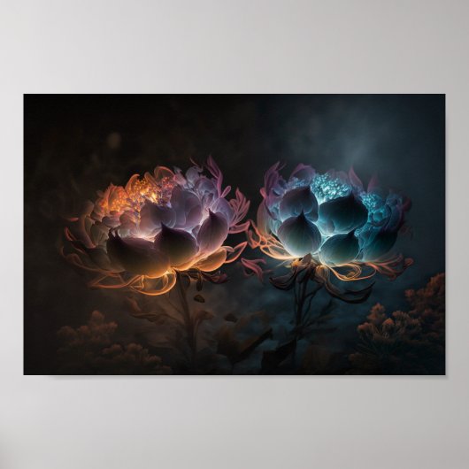 Poster Fleurs de Nuit (Devant)