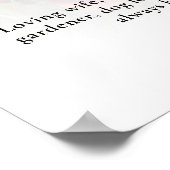 Poster Fleurs de pavot Célébration de la vie Photo, Funér (Coin)