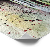 Poster Fleurs De Pavot En Aquarelle (Coin)