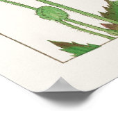 Poster Fleurs de pavot, rouge et violet, par Tanigami Kon (Coin)