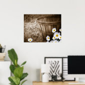 Poster Fleurs de pays (Bureau à domicile)