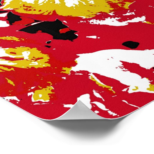 POSTER FLEURS DE PETUNIA (Coin)