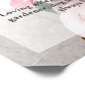 Poster Fleurs de pivoine Célébration de la vie Photo, Fun (Coin)