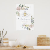Poster fleurs de première communion bouquets Panneau de b (Cuisine)