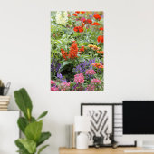 Poster Fleurs de printemps (Bureau à domicile)