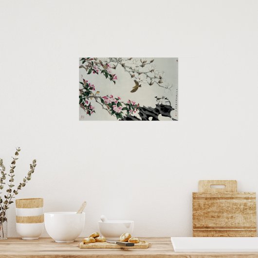 Poster Fleurs de printemps (Cuisine)