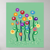 Poster Fleurs de printemps (Devant)