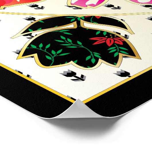 Poster Fleurs de printemps (Coin)