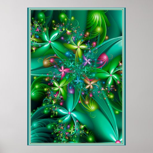 Poster Fleurs de printemps (Devant)