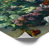 Poster Fleurs de printemps de Monet (Coin)