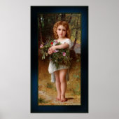 Poster Fleurs De Printemps par William Bouguereau (Devant)