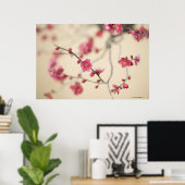 Poster Fleurs de prune (Bureau à domicile)