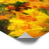 Poster Fleurs de soleil (Coin)