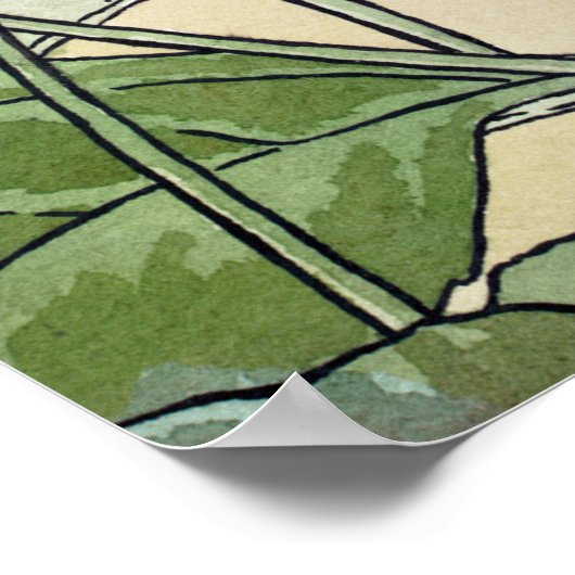 Poster Fleurs de soleil (Coin)