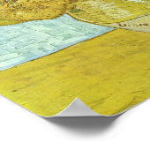 Poster Fleurs de soleil dans un vase (F456) Van Gogh Art (Coin)