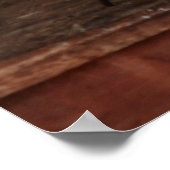 Poster Fleurs de soleil et citrons rustiques (Coin)