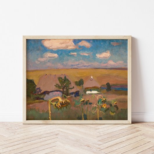 Poster Fleurs de soleil | Jan Stanisławski