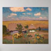 Poster Fleurs de soleil | Jan Stanisławski (Devant)