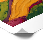 Poster Fleurs de soleil molles (Coin)