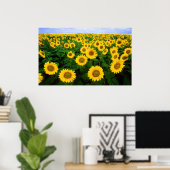 Poster Fleurs de soleil pour toujours (Bureau à domicile)