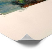 Poster Fleurs de topinambour de Monet Nature morte (Coin)