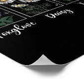 Poster Fleurs de Trump Fleur de Digitale Daisy Tulipe Sub (Coin)