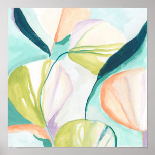 Poster Fleurs de ventilateur IV