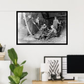 Poster Fleurs de verre à Grafton, WV 1908 (Bureau à domicile)