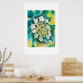 Poster Fleurs de Viorne (Cuisine)