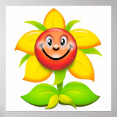 POSTER FLEURS DE VISAGE (Devant)