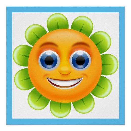 POSTER FLEURS DE VISAGE (Devant)