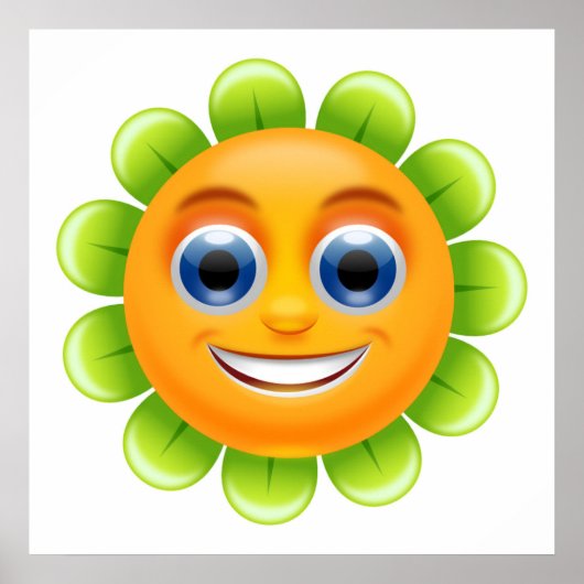 POSTER FLEURS DE VISAGE (Devant)